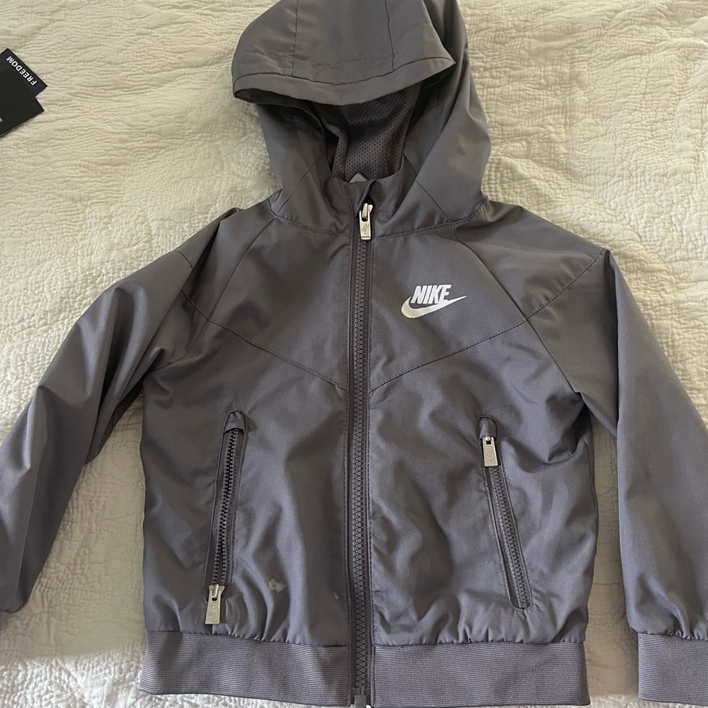 Nike Light Gray Mesh Jacket